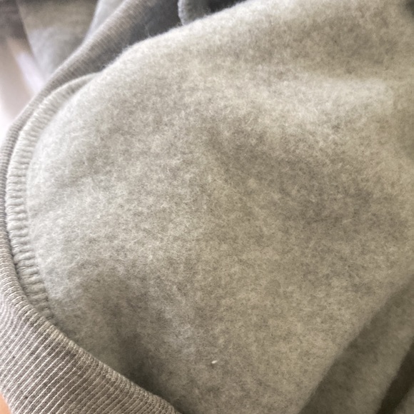 Boston Hoodie, size L (US 8/10), it’s a grey and blue color - Picture 3 of 5